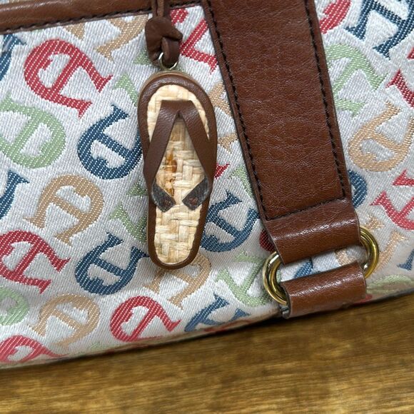 Etienne Aigner Handbag Women's Signature Brown Logo Shoulder Purse - Picture 8 of 15